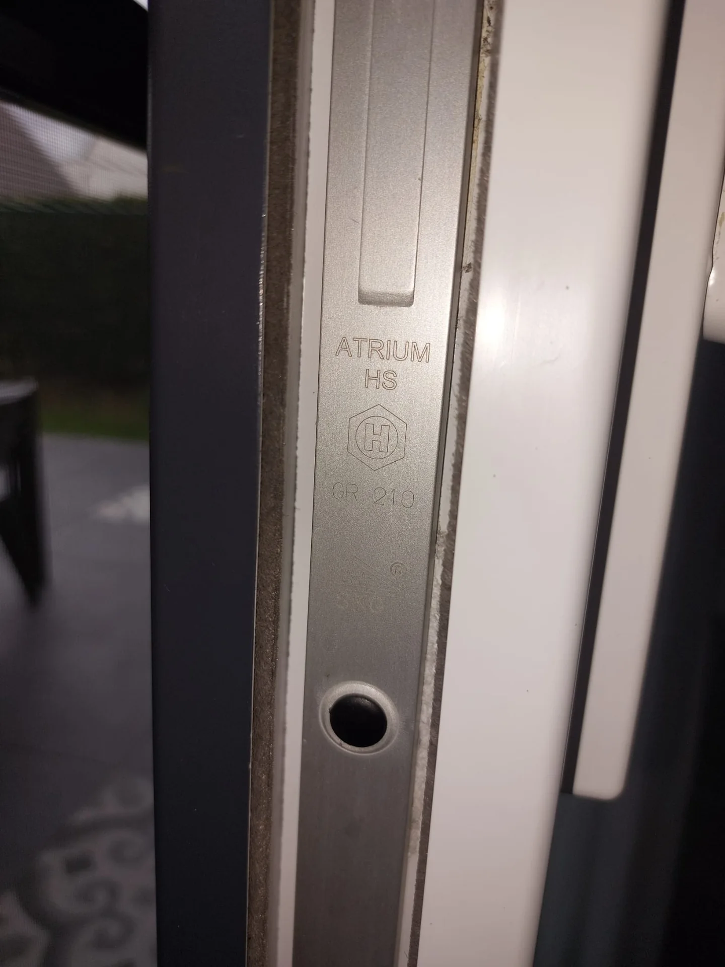 Porte et détail de fermeture — photographie